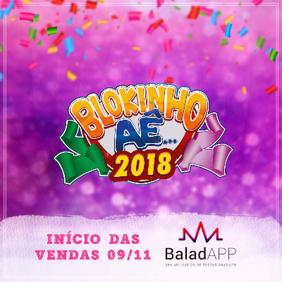Imagem do evento Blokinho Aê 2018