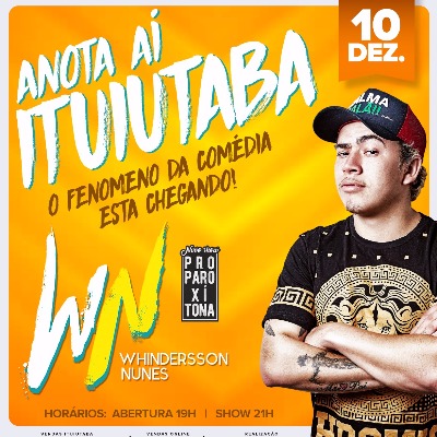 Imagem do evento WHINDERSSON NUNES