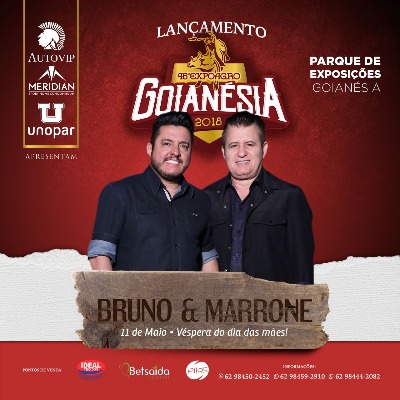 Imagem do evento BRUNO E MARRONE - LANÇAMENTO 46 EXPOAGRO GOIANESIA