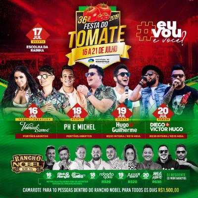 Imagem do evento 36ª FESTA DO TOMATE