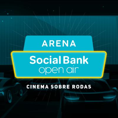 Imagem do evento Arena Social Bank Open Air - Cinema Sobre Rodas