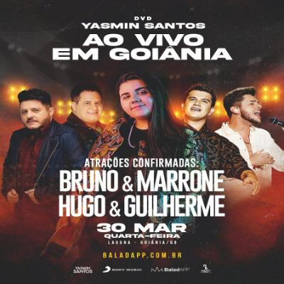 Imagem do evento Yasmin Santos ao vivo em Goiânia