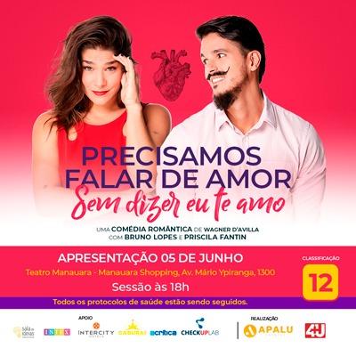 Imagem do evento Precisamos Falar de Amor Sem Dizer Eu Te Amo