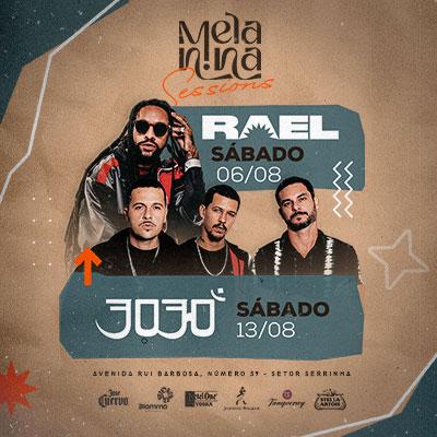 Imagem do evento Melanina Sessions : Rael + DJ Yanz - 3030 + DJ Yanz