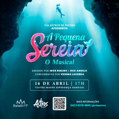 Imagem do evento A Pequena Sereia - O Musical