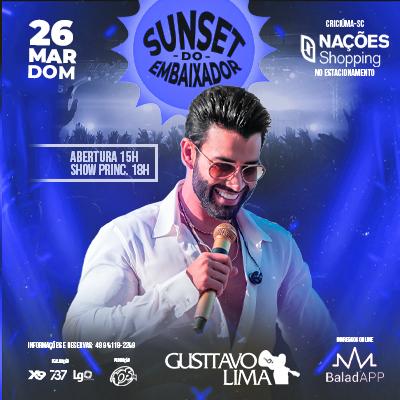 Imagem do evento Embaixador Sunset - Criciuma