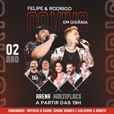 Imagem do evento Felipe & Rodrigo ao vivo em Goiânia