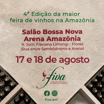 Imagem do evento Feira Internacional de Vinhos na Amazônia - FIVA