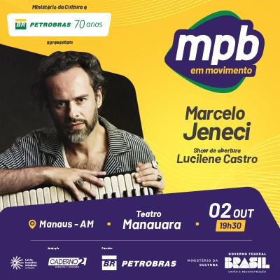 Imagem do evento MPB em Movimento - Show Marcelo Jeneci