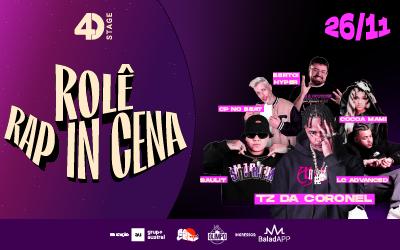Imagem do evento ROLÊ RAP IN CENA | 26.11