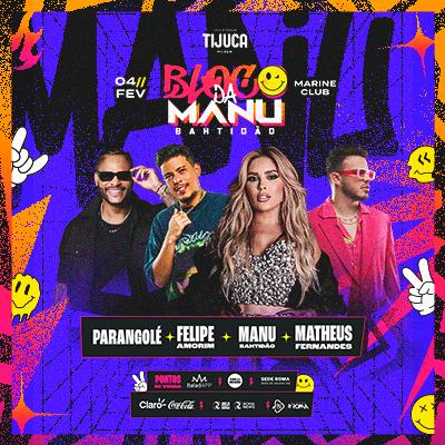 Imagem do evento Bloco da Manu