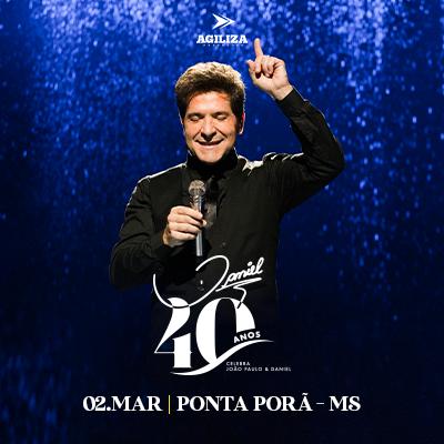 Imagem do evento Daniel 40 Anos