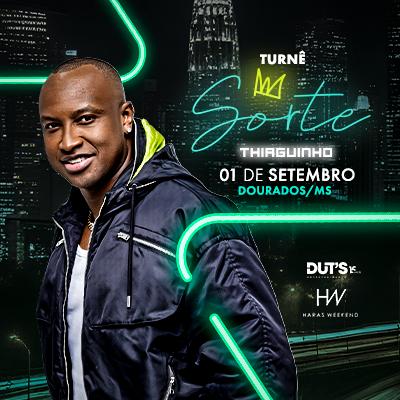 Imagem do evento Turnê  Sorte Thiaguinho