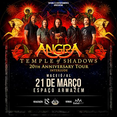 Angra – Interlude Tour de Pausa | Temple Of Shadows 20 Years - Maceió