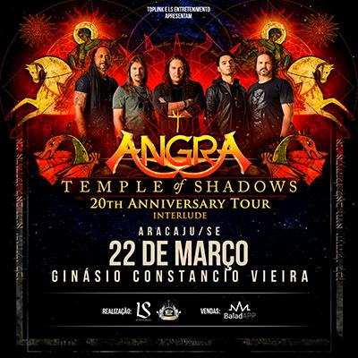 Angra – Interlude Tour de Pausa | Temple Of Shadows 20 Years - Aracaju