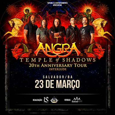 Angra – Interlude Tour de Pausa | Temple Of Shadows 20 Years - Lauro de Freitas