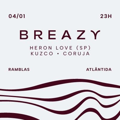 Imagem do evento 04.01 | Sente o Clima - Semana de Abertura Breazy