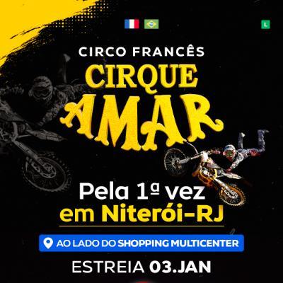 Imagem do evento 04.01 SÁBADO | CIRQUE AMAR ESPETÁCULO COMPLETO