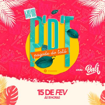 Imagem do evento Pagode do Tatá