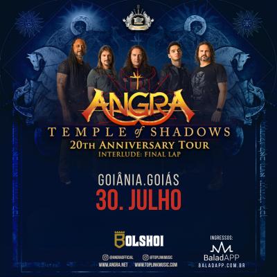 Angra | Temple Of Shadows 20th Anniversary Tour - Goiânia