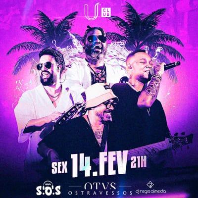 Imagem do evento U Club apresenta: Os Travessos