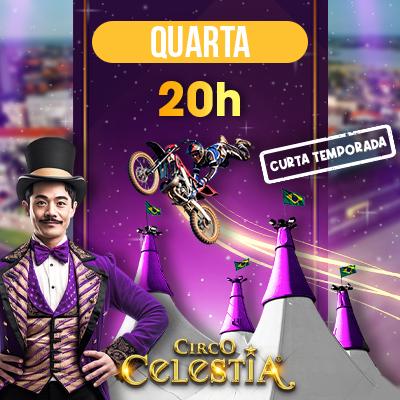 Imagem do evento 16.04 | Circo Celestia