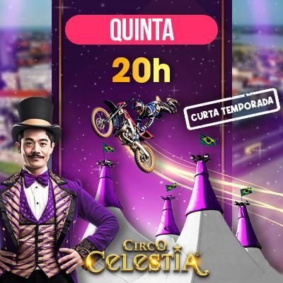 Imagem do evento 24.04 | Circo Celestia