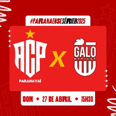 Imagem do evento AC Paranavai x Galo Maringá