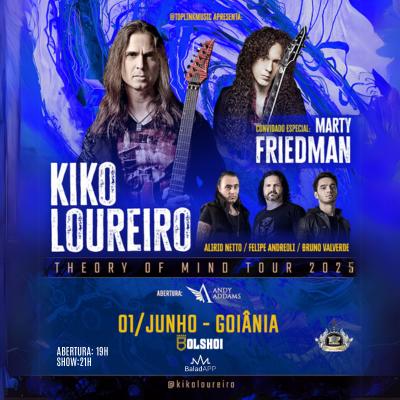 Kiko Loureiro & Marty Friedman em Goiânia