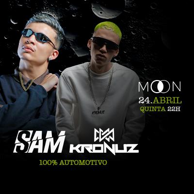 Imagem do evento Moon Apresenta: Sam + Kronuz