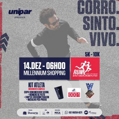 Imagem do evento Millennium em Movimento