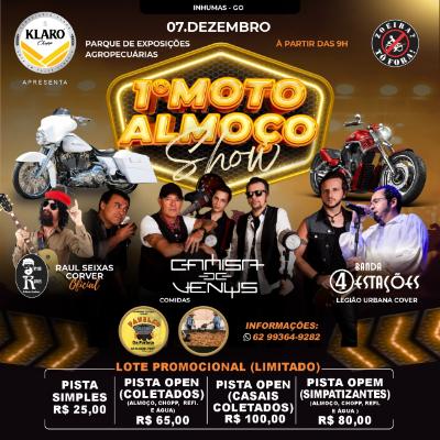 1° Moto Almoço Show em Inhumas