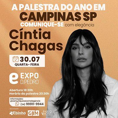 Imagem do evento Cíntia Chagas - Comunique-se com elegância
