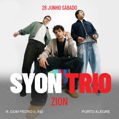 Imagem do evento Coolture | Syon Trio | Sábado 28/06