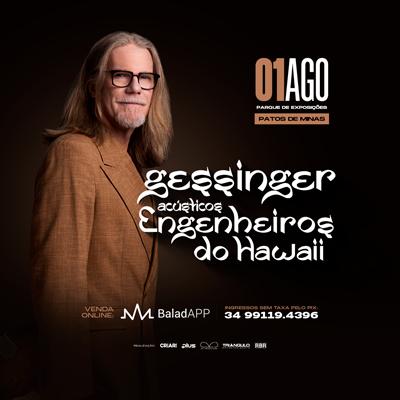 Humberto Gessinger Acústicos Engenheiros do Hawaii em Patos de Minas