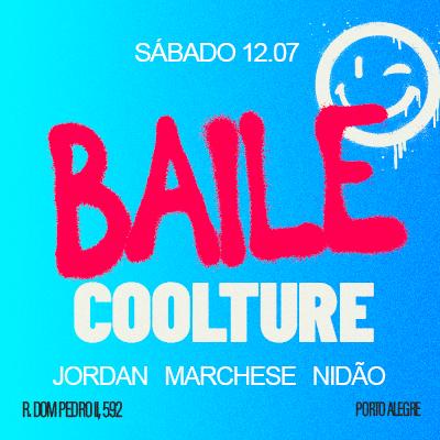 Imagem do evento COOLTURE | BAILE COOLTURE | SÁBADO 12/07