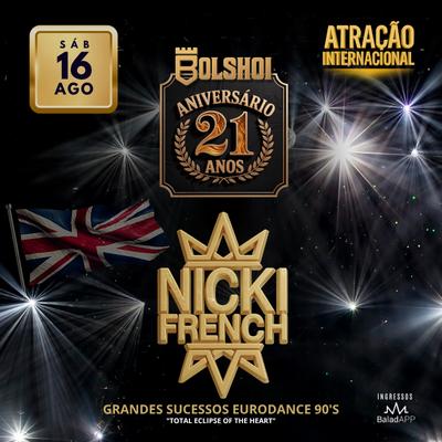Nicki French em Goiânia