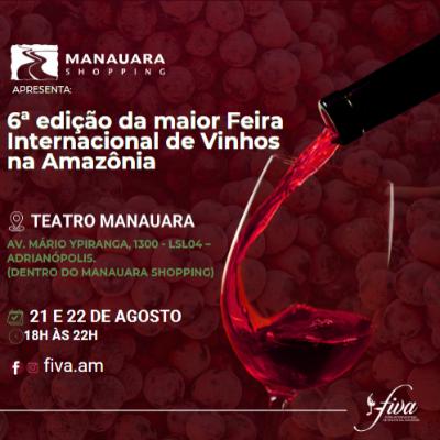 Imagem do evento Feira Internacional de Vinhos na Amazônia - FIVA