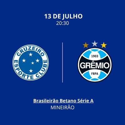 Imagem do evento CRUZEIRO x GRÊMIO | VISITANTE