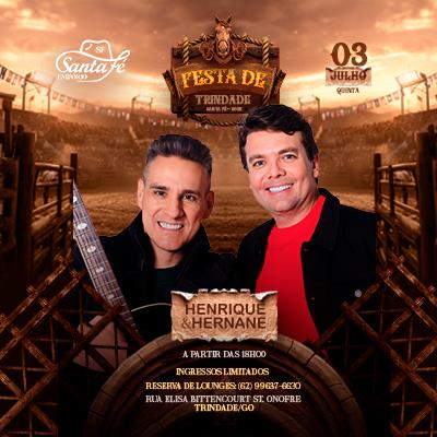 Imagem do evento Festa de Trindade | Henrique & Hernane
