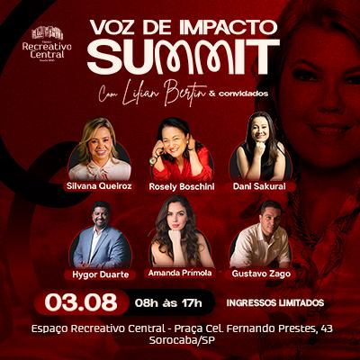 Imagem do evento Voz de Impacto SUMMIT
