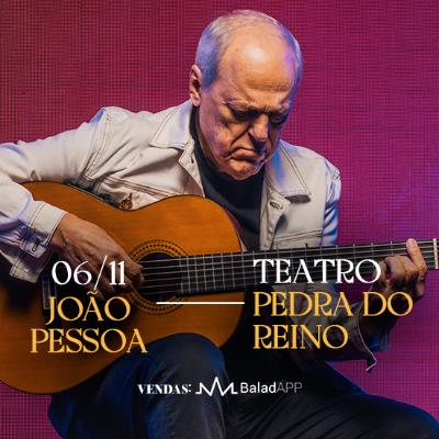 Imagem do evento Toquinho em João Pessoa - Só Tenho Tempo Para Ser Feliz - 60 Anos de Música