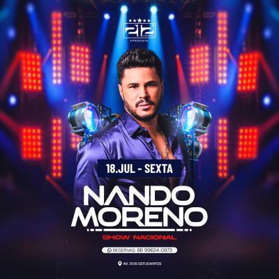 Imagem do evento Nando Moreno