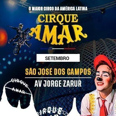 Imagem do evento 24.09 QUARTA | CIRQUE AMAR