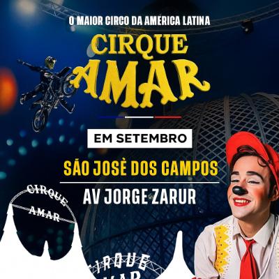 Imagem do evento 25.09 QUINTA | CIRQUE AMAR