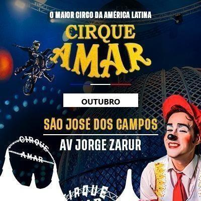 Imagem do evento 02.10 QUINTA | CIRQUE AMAR