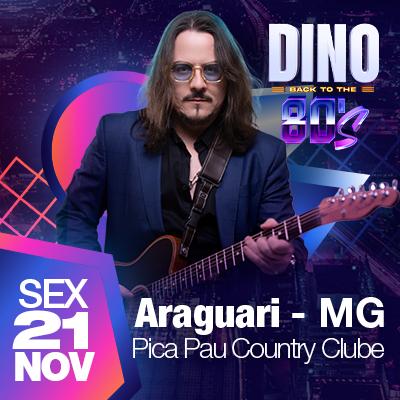 Dino Back To The 80's em Araguari