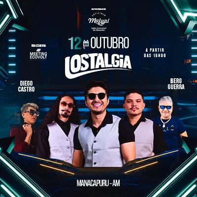 Imagem do evento Show Banda Lostalgia | Berg Guerra | Diego Castro