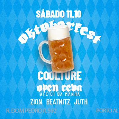 Imagem do evento COOLTURE | OKTOBER | OPEN CEVA ATÉ AS 1H |SÁBADO 11.10