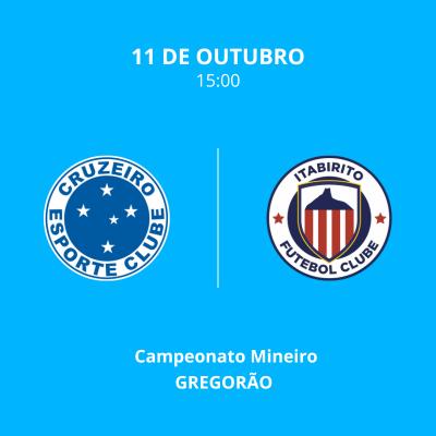 Imagem do evento Cruzeiro x Itabirito | Feminino Time Visitante